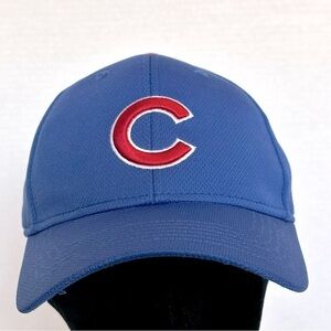 Chicago Cubs Cap Hat Blue Team MLB OC Sports Baseball Adjustable EUC